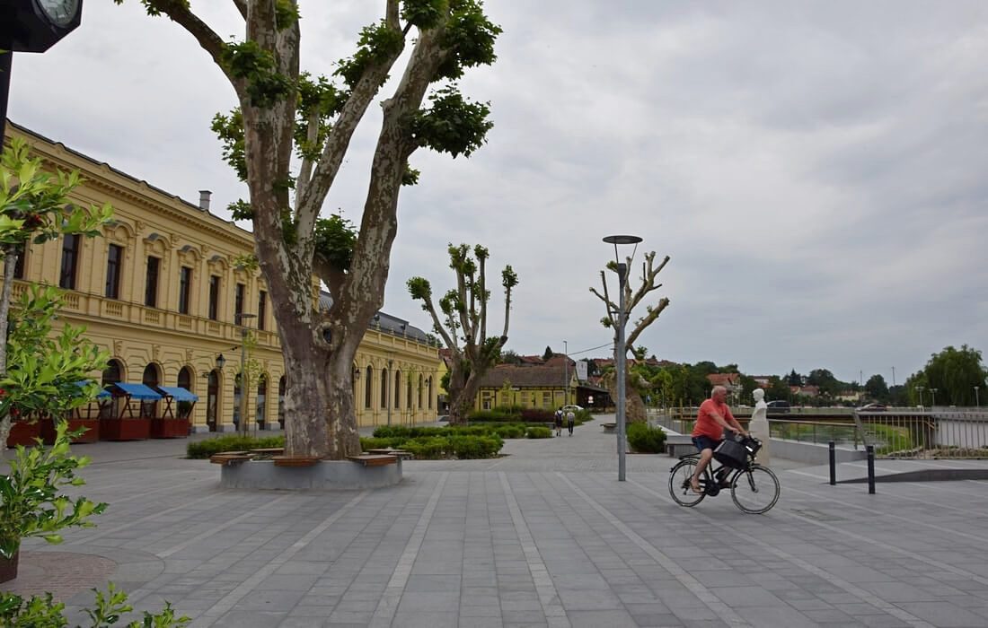 Historical Baroque city centre of Vukovar